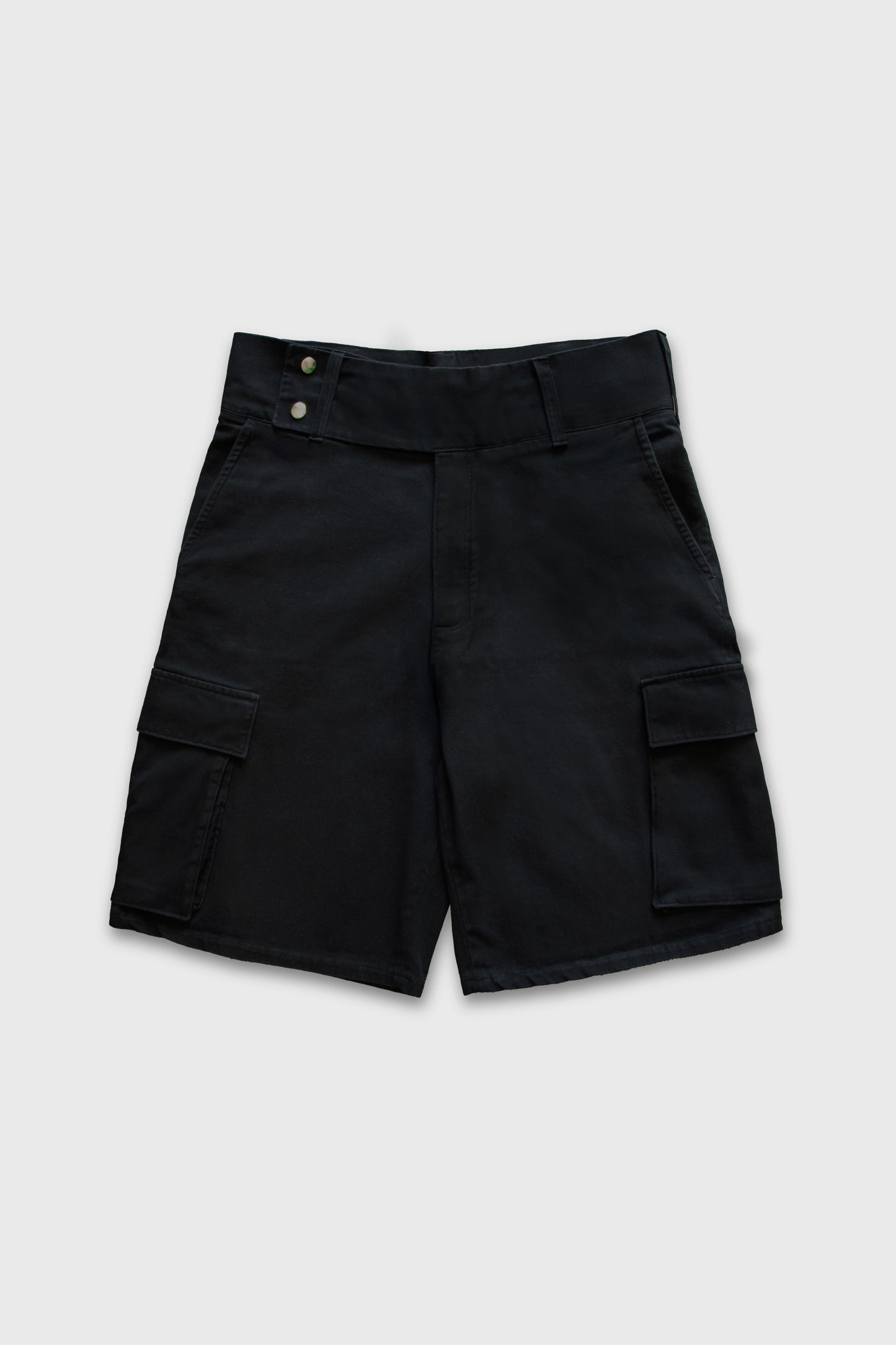 Cotton Gabardine Cargo Boxer Shorts